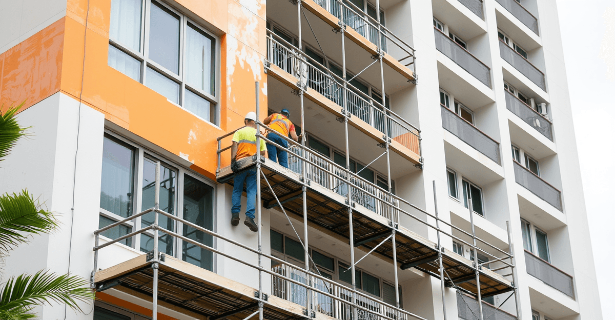 Painting and Recoating Schedule for Singapore Condo Buildings: When and How Often