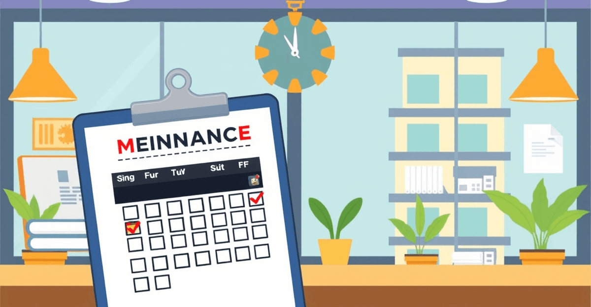Preventive Maintenance Schedule Template for Singapore Building Managers